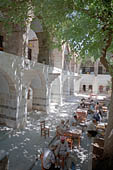 Urfa, Gumruk Inn within the bazaar, one of the few which preserves its authentic values. 